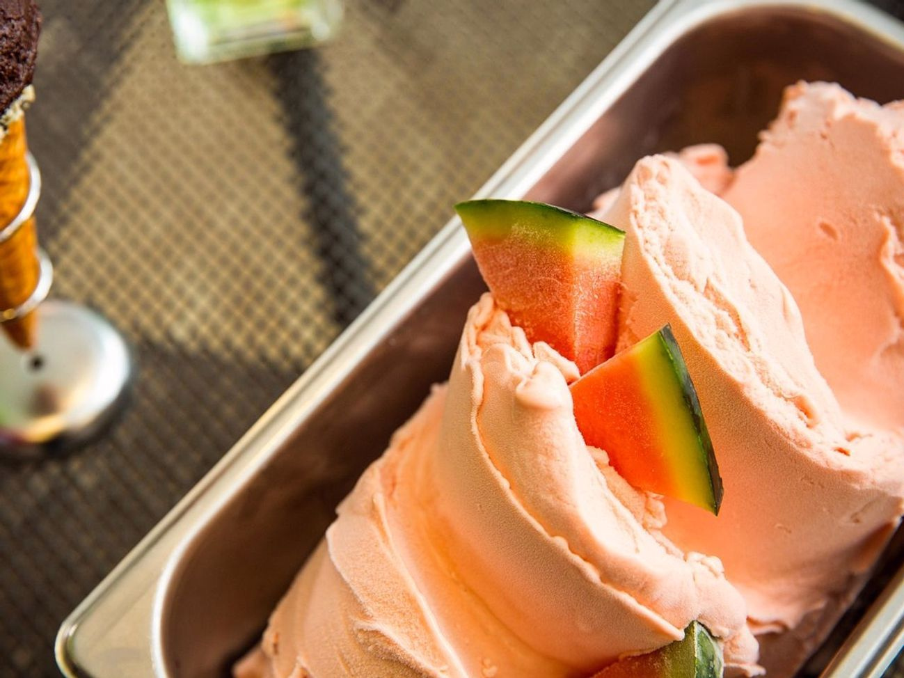 Gelato ustamız iş başında